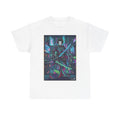 Cyber Geisha T-Shirt — Neon Samurai Streetwear Graphic Tee