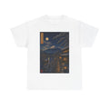 T-Shirt — Moonlit Japanese Street Print (Vintage Ukiyo-e Nightscape)