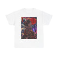 Cyberpunk Geisha T-Shirt — Neon Samurai Art Tee
