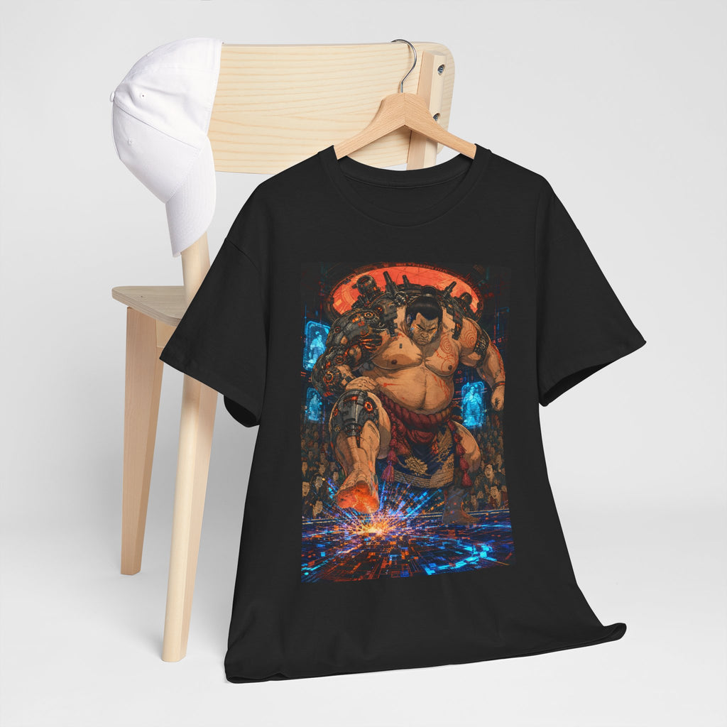Sumo Warrior Graphic Tee — Mythic Fighting Spirit Shirt