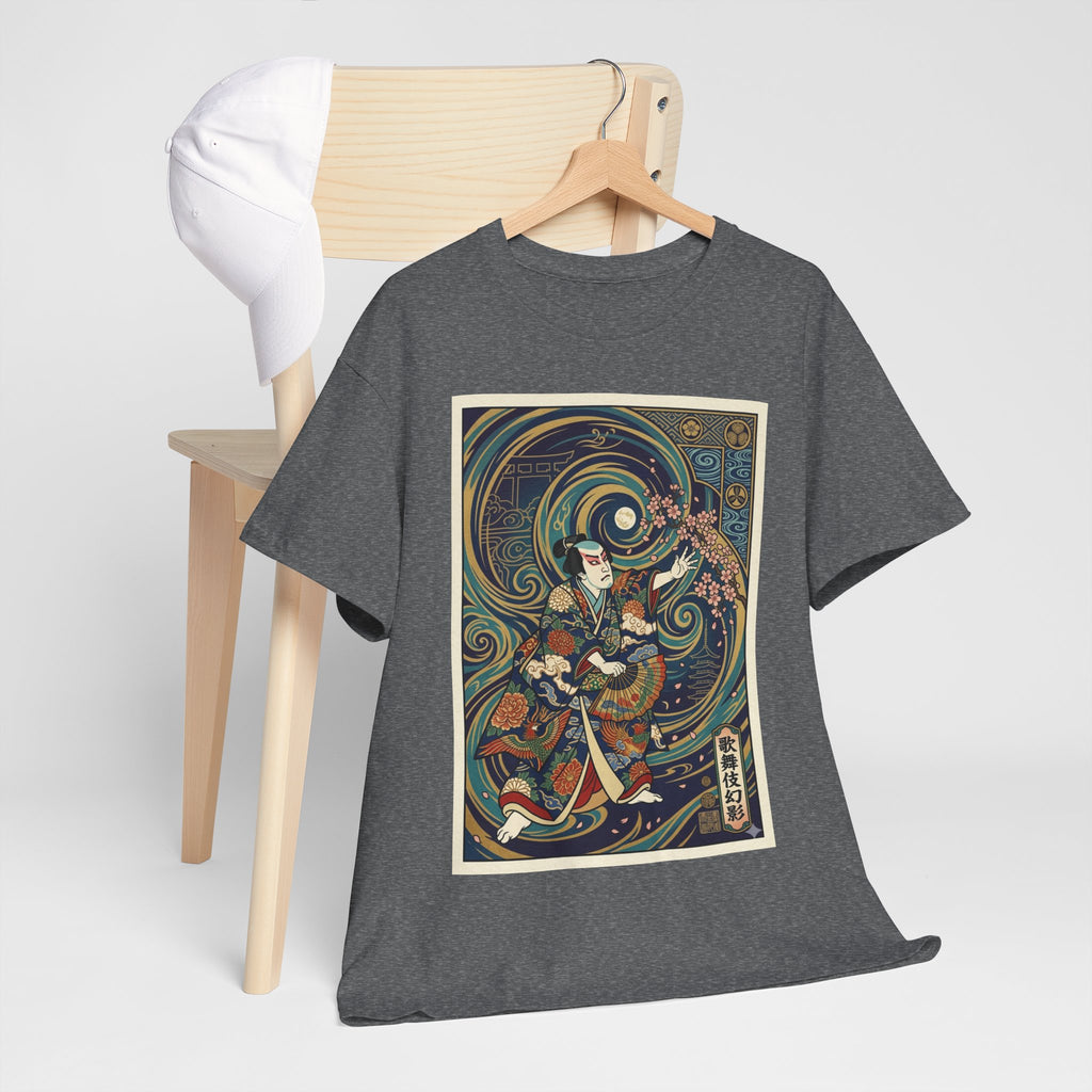 Mythic Dancer Graphic Tee — Vintage Japanese Ukiyo-e Style