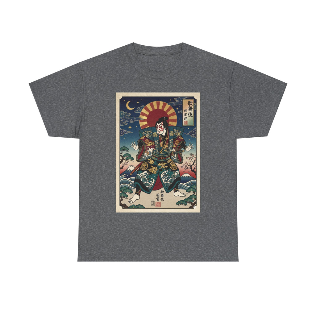 Samurai Ukiyo-e Art Tee – Vintage Japanese Warrior Graphic T-Shirt