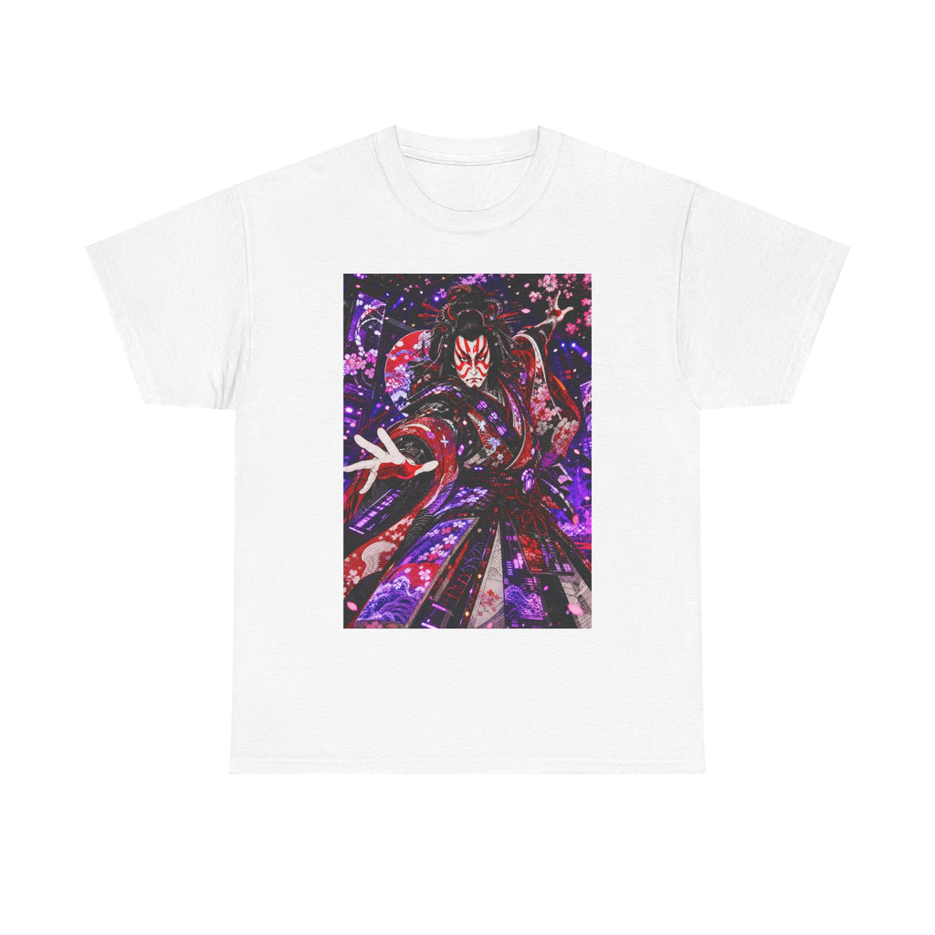 Demon Samurai Graphic Tee — Bold Anime Warrior T-Shirt