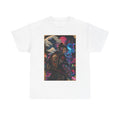 Cyberpunk Samurai T-Shirt — Neon Tokyo Wave Graphic Tee - Japanese Streetwear T-Shirt | Tokyo Style X