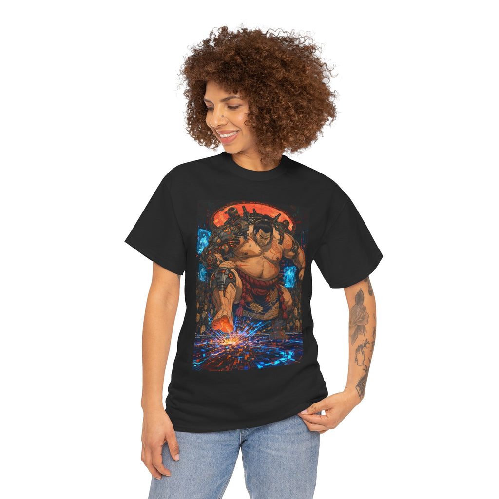 Sumo Warrior Graphic Tee — Mythic Fighting Spirit Shirt