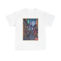T-Shirt — Neon City Anime Streetwear Tee (Cyberpunk Nightscape) - Japanese Streetwear T-Shirt | Tokyo Style X