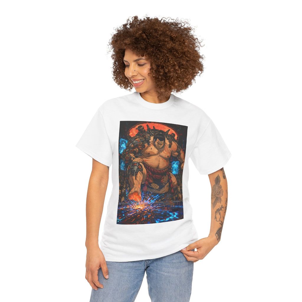 Sumo Warrior Graphic Tee — Mythic Fighting Spirit Shirt
