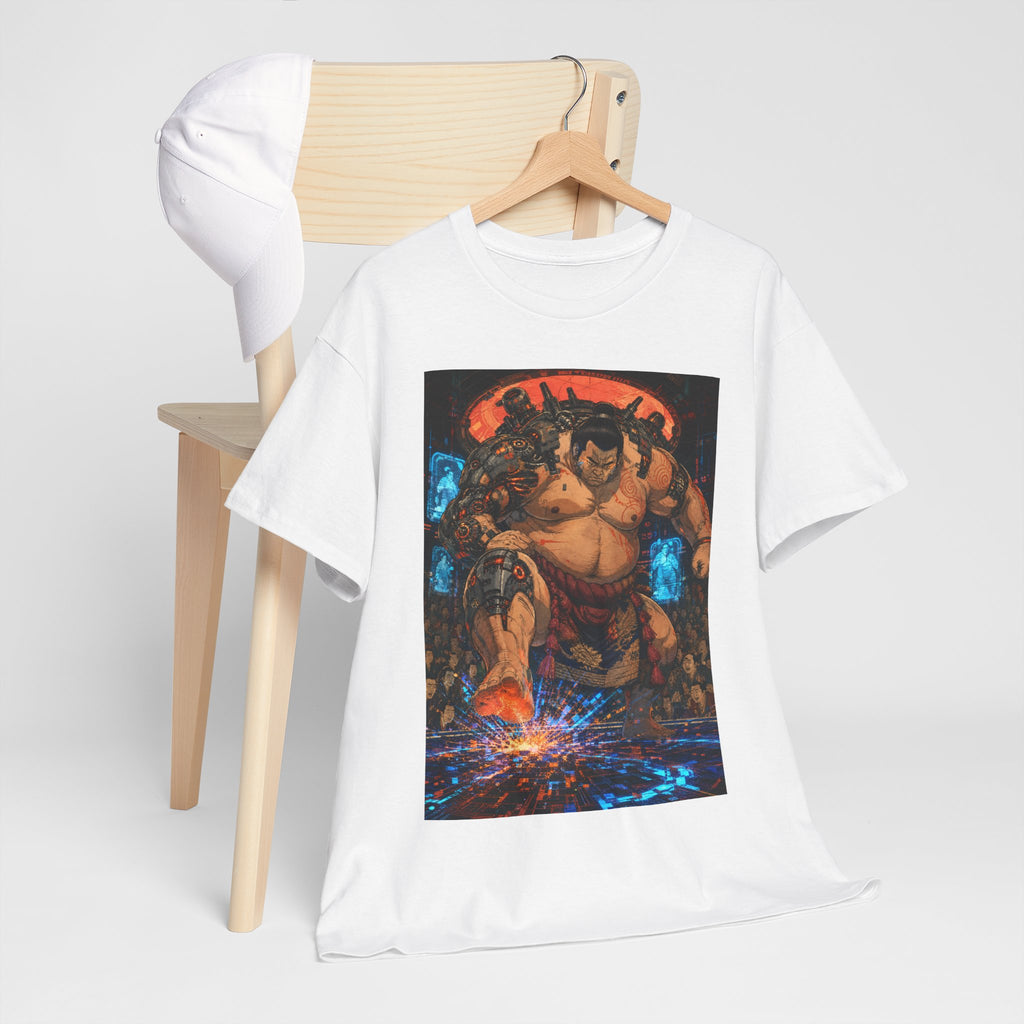 Sumo Warrior Graphic Tee — Mythic Fighting Spirit Shirt