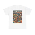 Retro Samurai Ukiyo-e Graphic Tee — Vintage Japanese Warrior Art Shirt