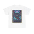 Cyberpunk Sorcerer T-Shirt — Neon Magic Arcade Art Tee